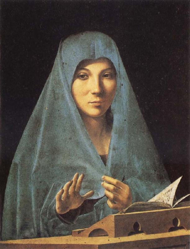 Antonello da Messina Virgin Annunciate China oil painting art